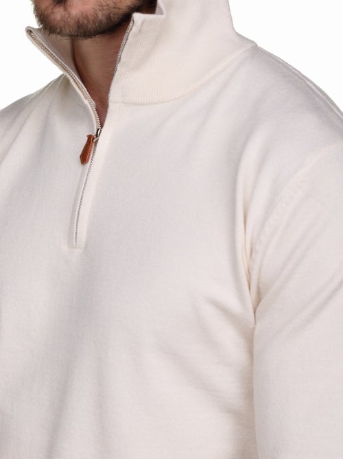 Maglione elegante con collo alto e cerniera - Yves Enzo - Kiabi Maglione elegante con collo alto e cerniera - Yves Enzo - Kiabi