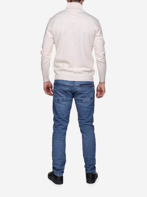 Maglione elegante con collo alto e cerniera - Yves Enzo - Kiabi Maglione elegante con collo alto e cerniera - Yves Enzo - Kiabi