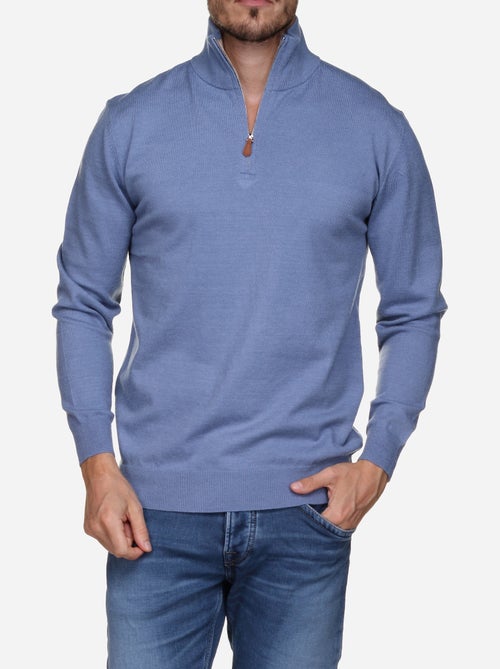 Maglione elegante con collo alto e cerniera - Yves Enzo - Kiabi Maglione elegante con collo alto e cerniera - Yves Enzo - Kiabi