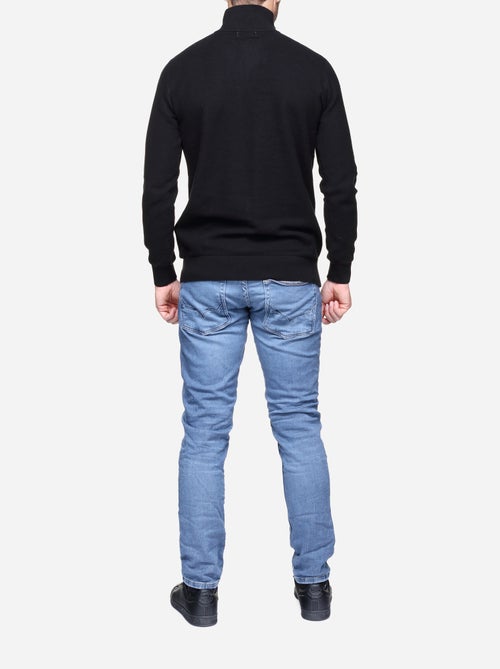 Maglione elegante con collo alto e cerniera - Yves Enzo - Kiabi Maglione elegante con collo alto e cerniera - Yves Enzo - Kiabi