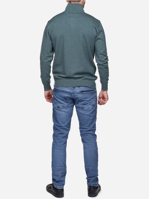 Maglione elegante con collo alto e cerniera - Yves Enzo - Kiabi Maglione elegante con collo alto e cerniera - Yves Enzo - Kiabi