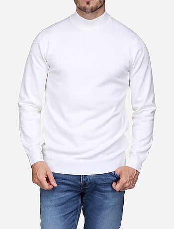 Maglione elegante con collo alto e maniche lunghe - Frilivin