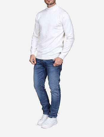 Maglione elegante con collo alto e maniche lunghe - Frilivin