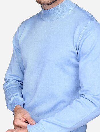 Maglione elegante con collo alto e maniche lunghe - Frilivin