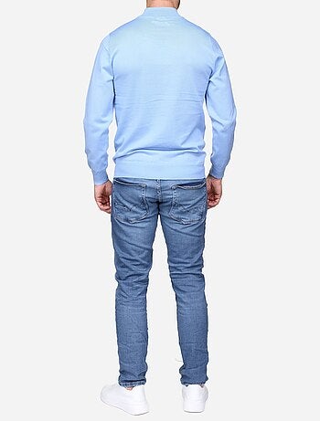 Maglione elegante con collo alto e maniche lunghe - Frilivin