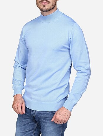 Maglione elegante con collo alto e maniche lunghe - Frilivin