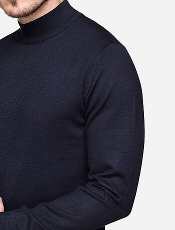 Maglione elegante con collo alto e maniche lunghe - Frilivin
