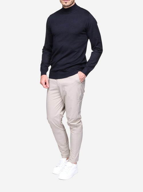 Maglione elegante con collo alto e maniche lunghe - Frilivin - Kiabi Maglione elegante con collo alto e maniche lunghe - Frilivin - Kiabi