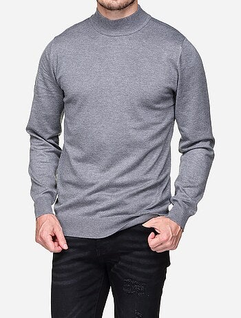 Maglione elegante con collo alto e maniche lunghe - Frilivin