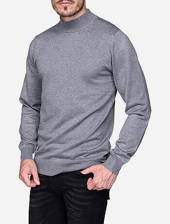 Maglione elegante con collo alto e maniche lunghe - Frilivin
