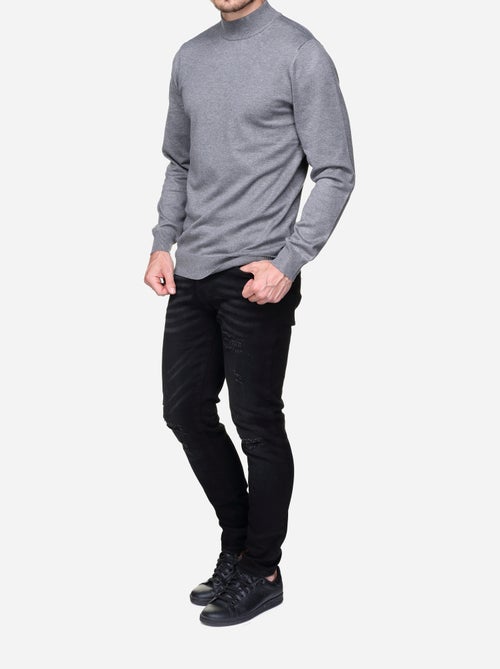 Maglione elegante con collo alto e maniche lunghe - Frilivin - Kiabi Maglione elegante con collo alto e maniche lunghe - Frilivin - Kiabi