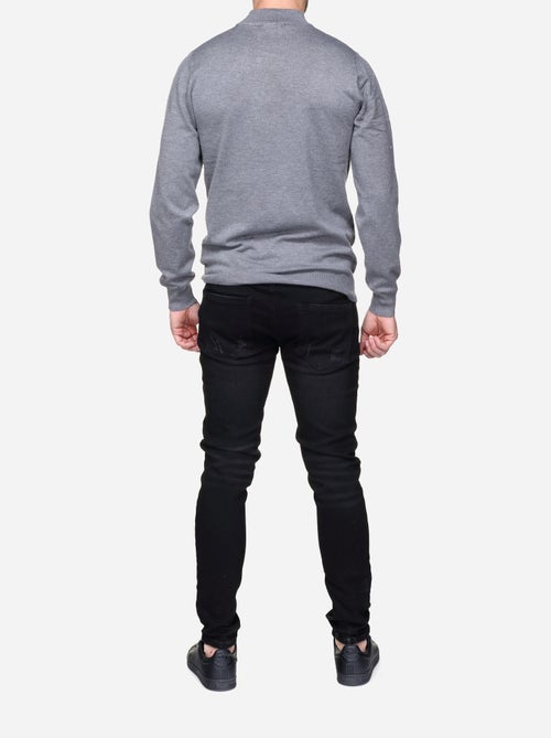 Maglione elegante con collo alto e maniche lunghe - Frilivin - Kiabi Maglione elegante con collo alto e maniche lunghe - Frilivin - Kiabi