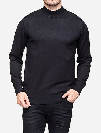 Maglione elegante con collo alto e maniche lunghe - Frilivin