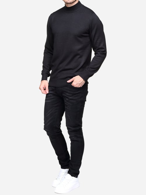 Maglione elegante con collo alto e maniche lunghe - Frilivin - Kiabi Maglione elegante con collo alto e maniche lunghe - Frilivin - Kiabi
