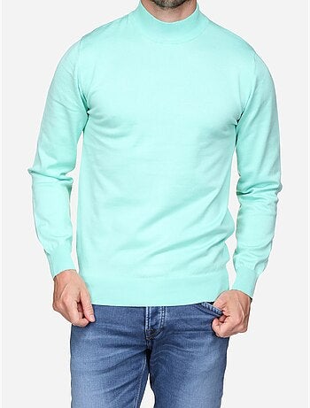 Maglione elegante con collo alto e maniche lunghe - Frilivin