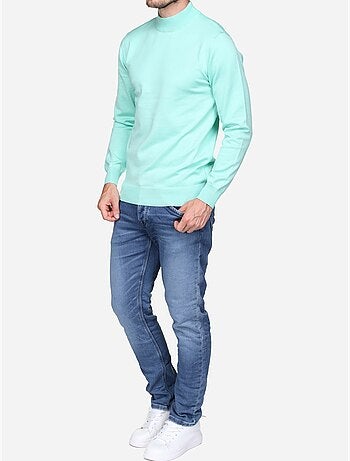 Maglione elegante con collo alto e maniche lunghe - Frilivin