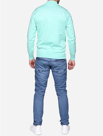 Maglione elegante con collo alto e maniche lunghe - Frilivin
