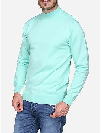Maglione elegante con collo alto e maniche lunghe - Frilivin