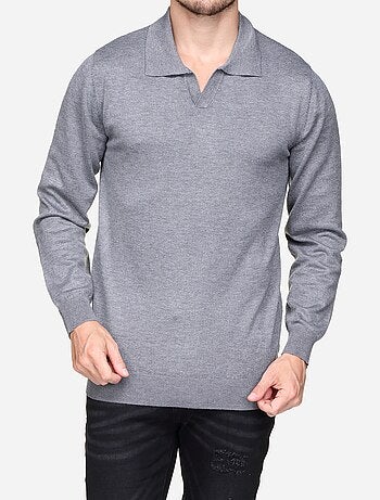 Maglione elegante con collo con cerniera - Frilivin