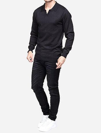 Maglione elegante con collo con cerniera - Frilivin