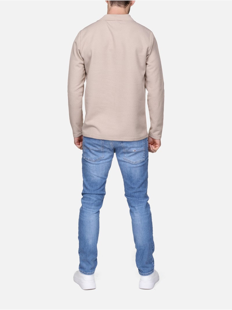 Maglione elegante con scollo a V - Frilivin Crema - Kiabi