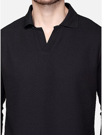 Maglione elegante con scollo a V - Frilivin