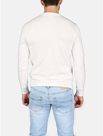 Maglione elegante con scollo a v - kenzarro