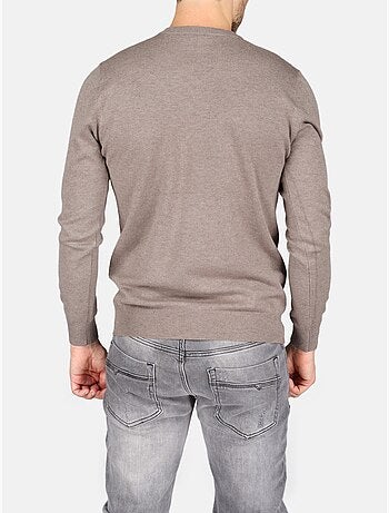 Maglione elegante con scollo a V - Kenzarro