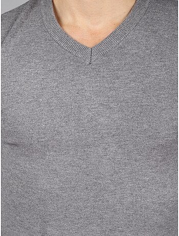 Maglione elegante con scollo a V - Kenzarro