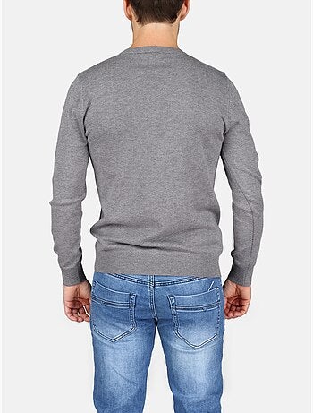 Maglione elegante con scollo a V - Kenzarro