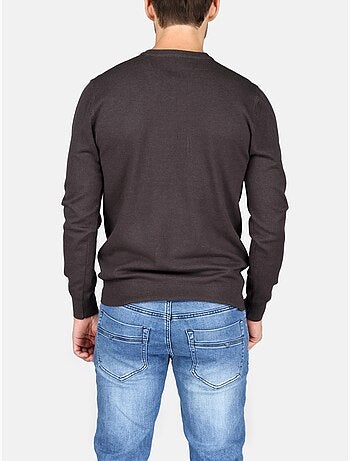 Maglione elegante con scollo a V - Kenzarro