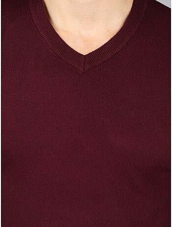 Maglione elegante con scollo a V - Kenzarro