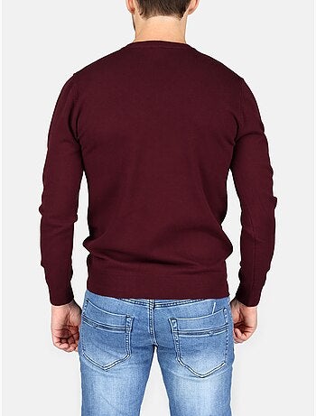 Maglione elegante con scollo a V - Kenzarro