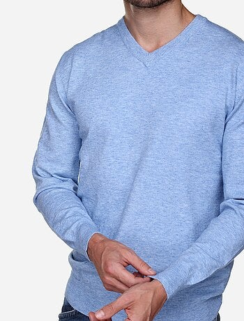 Maglione elegante con scollo a V - Yves Enzo