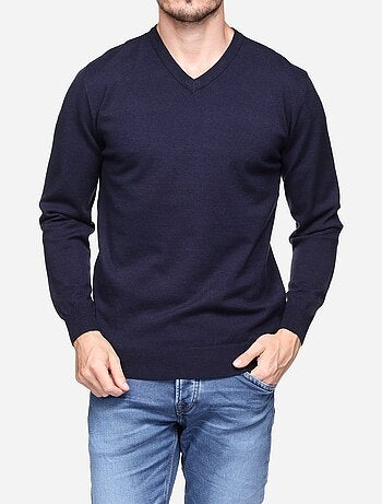 Maglione elegante con scollo a V - Yves Enzo