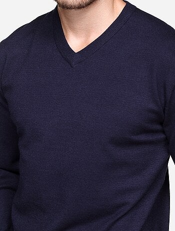Maglione elegante con scollo a V - Yves Enzo