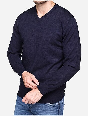 Maglione elegante con scollo a V - Yves Enzo