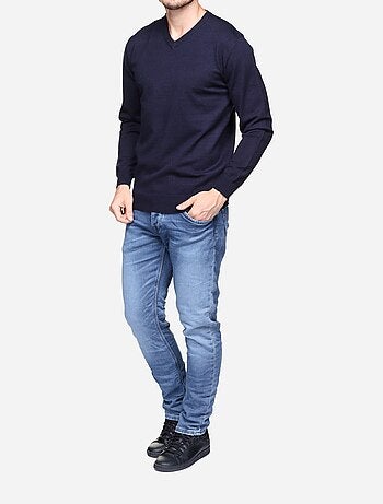 Maglione elegante con scollo a V - Yves Enzo