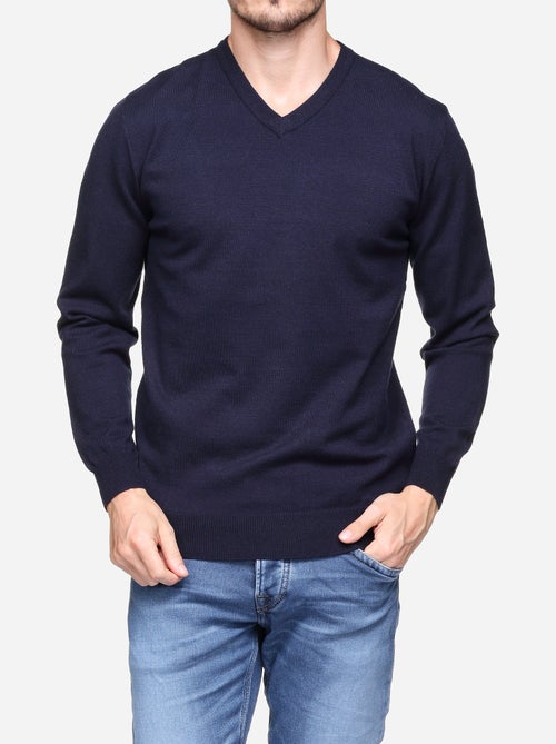 Maglione elegante con scollo a V - Yves Enzo - Kiabi Maglione elegante con scollo a V - Yves Enzo - Kiabi