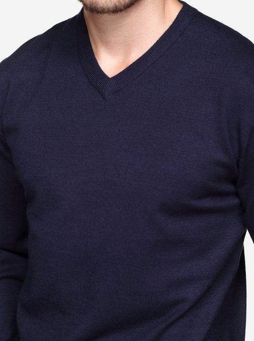 Maglione elegante con scollo a V - Yves Enzo - Kiabi Maglione elegante con scollo a V - Yves Enzo - Kiabi