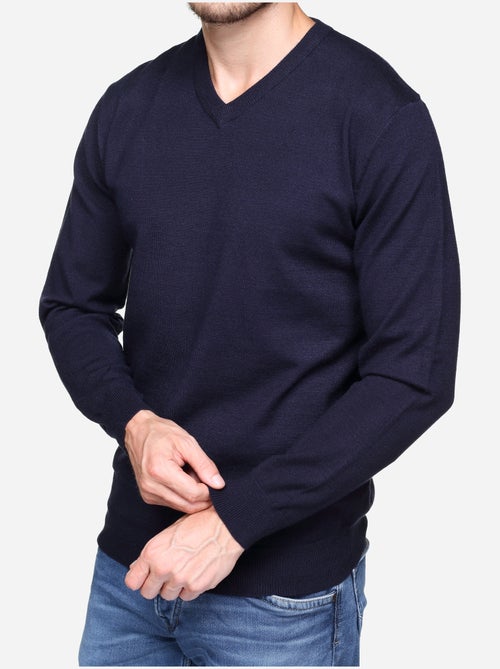 Maglione elegante con scollo a V - Yves Enzo - Kiabi Maglione elegante con scollo a V - Yves Enzo - Kiabi