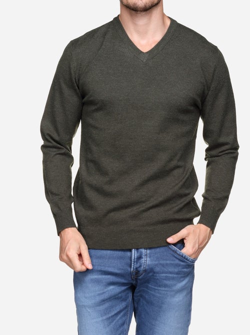 Maglione elegante con scollo a V - Yves Enzo - Kiabi Maglione elegante con scollo a V - Yves Enzo - Kiabi