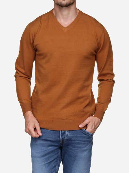 Maglione elegante con scollo a V - Yves Enzo - Kiabi Maglione elegante con scollo a V - Yves Enzo - Kiabi