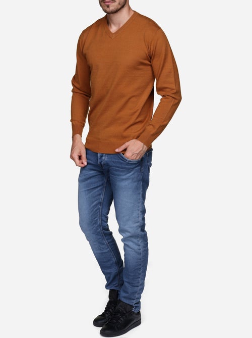 Maglione elegante con scollo a V - Yves Enzo - Kiabi Maglione elegante con scollo a V - Yves Enzo - Kiabi