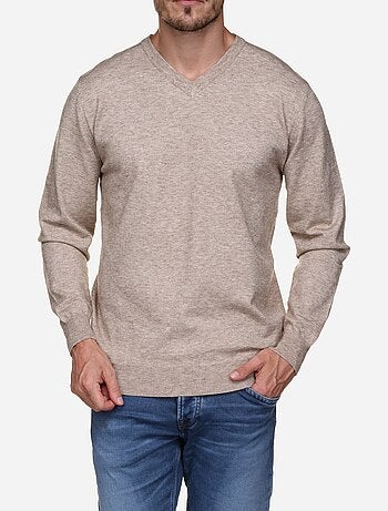 Maglione elegante con scollo a V - Yves Enzo