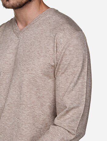 Maglione elegante con scollo a V - Yves Enzo