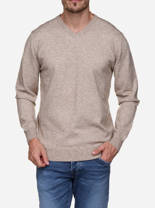 Maglione elegante con scollo a V - Yves Enzo - Kiabi Maglione elegante con scollo a V - Yves Enzo - Kiabi
