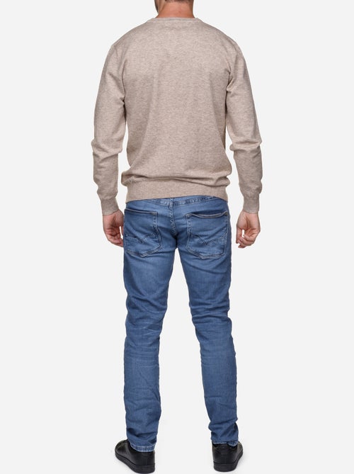 Maglione elegante con scollo a V - Yves Enzo - Kiabi Maglione elegante con scollo a V - Yves Enzo - Kiabi