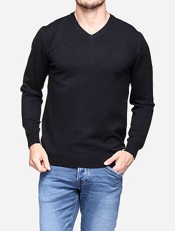 Maglione elegante con scollo a V - Yves Enzo