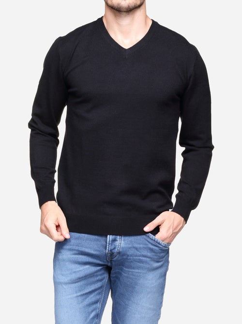 Maglione elegante con scollo a V - Yves Enzo - Kiabi Maglione elegante con scollo a V - Yves Enzo - Kiabi